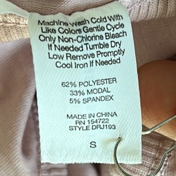 🆕 Bare Necessities Tank Top Pleated Size Small Rose Color - Picture 10 of 10